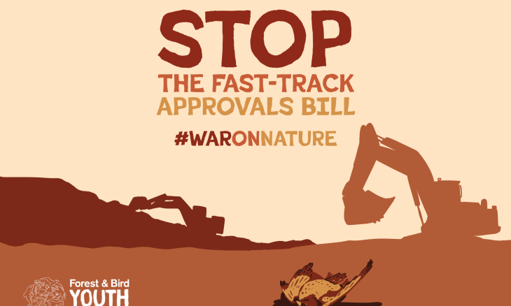 Stop the fast-track bill poster - War on Nature
