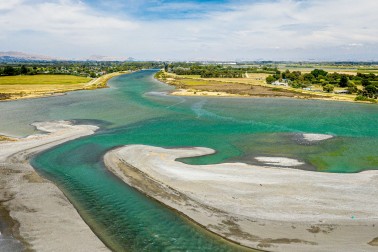 Tutaekuri, Clyde & Ngaruro river mouths flowing into Hawke's Bay