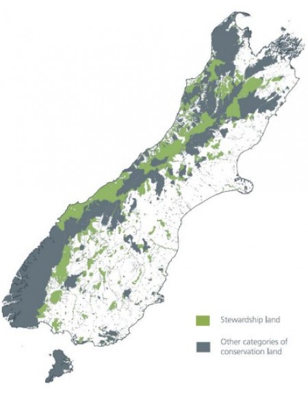 Stewardship land South Island