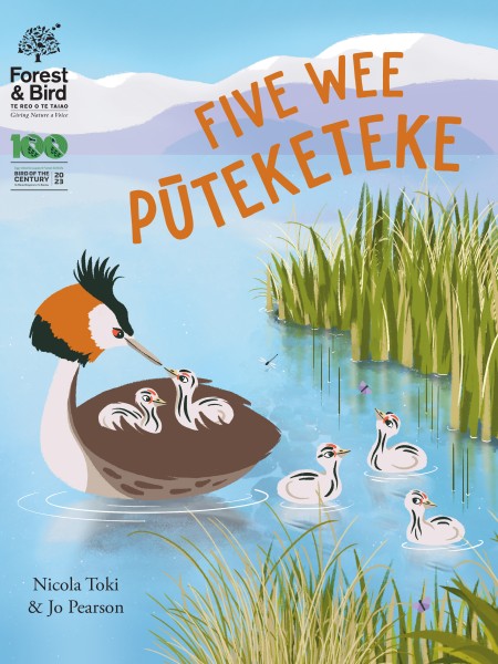 Five Wee Pūteketeke by Nicola Toki and Jo Pearson. Image supplied