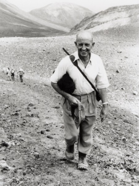 Lance McCaskill at Tongariro National Park. Image courtesy of the Blackman Family