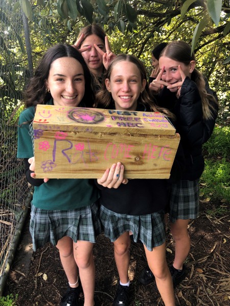 Outreach with Ōrewa College students. Credit Matt Harrison