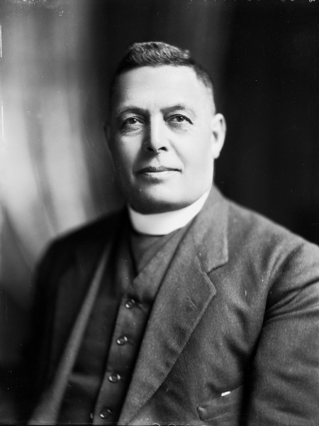 The first Bishop of Aotearoa Frederick Bennett represented Māori on the Society from 1934. Image Alexander Turnbull Library