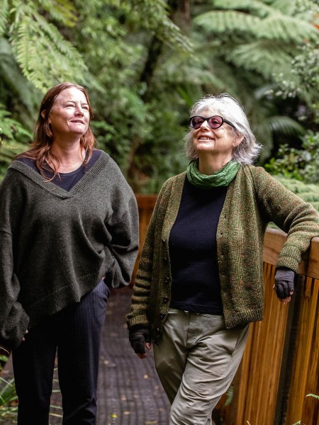 Upper Coromandel branch co-chairs Kate James (left) and Dr Kate Donoghue (right). Image supplied