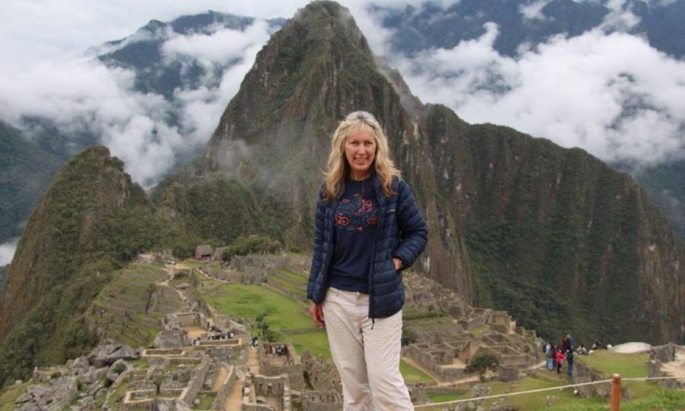 Gael Ogilvie at Machu Picchu