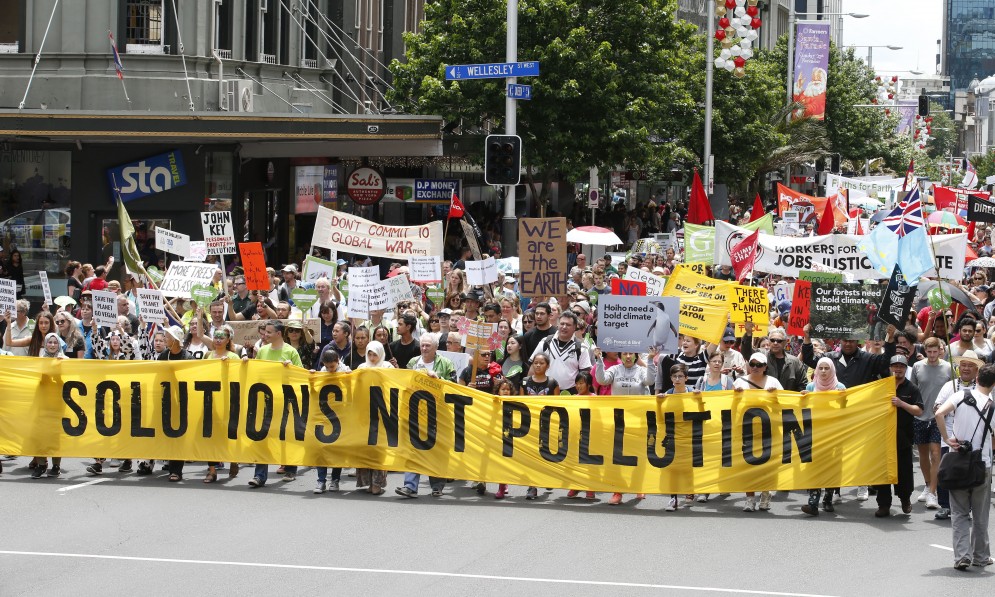 Auckland climate march