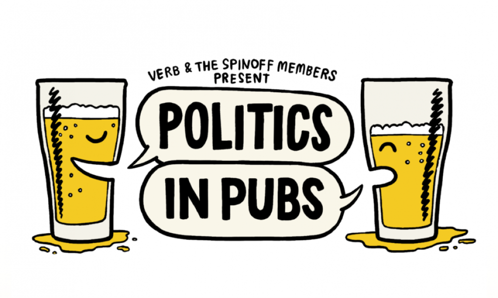Politics in pubs logo