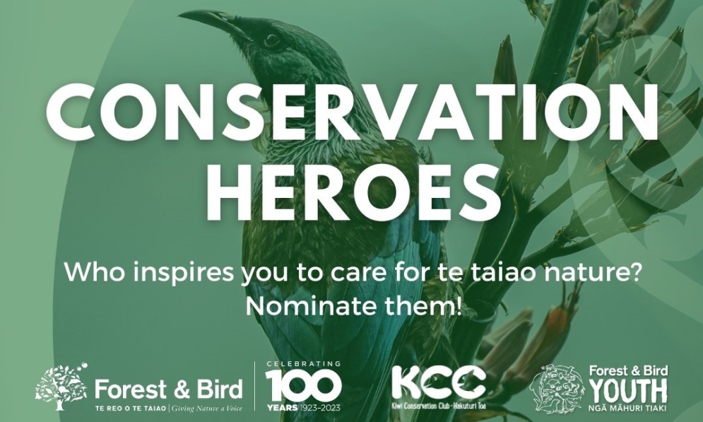 Conservation heroes poster