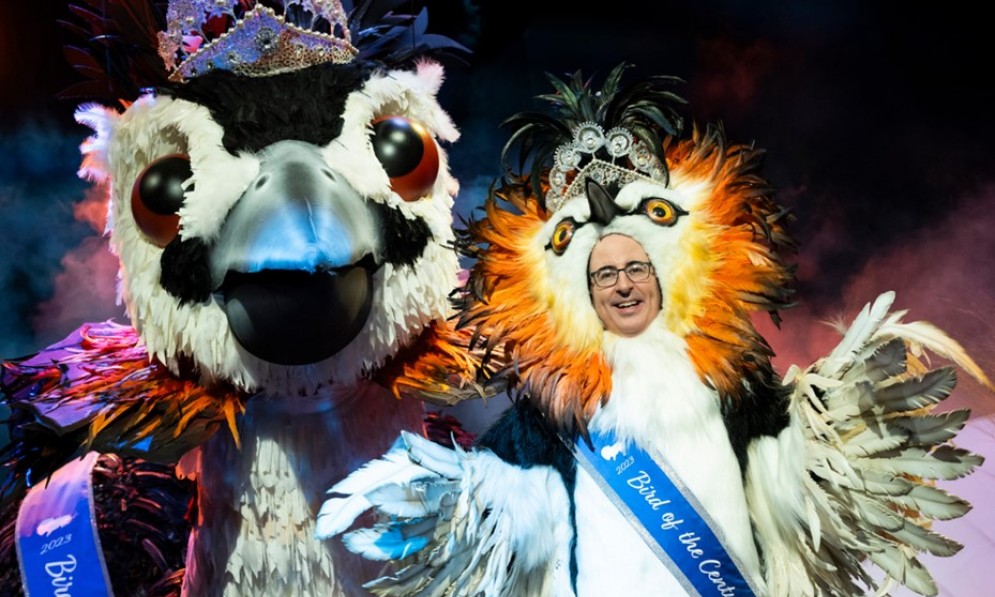 John Oliver wins Bird of the Century. Image courtesy HBO