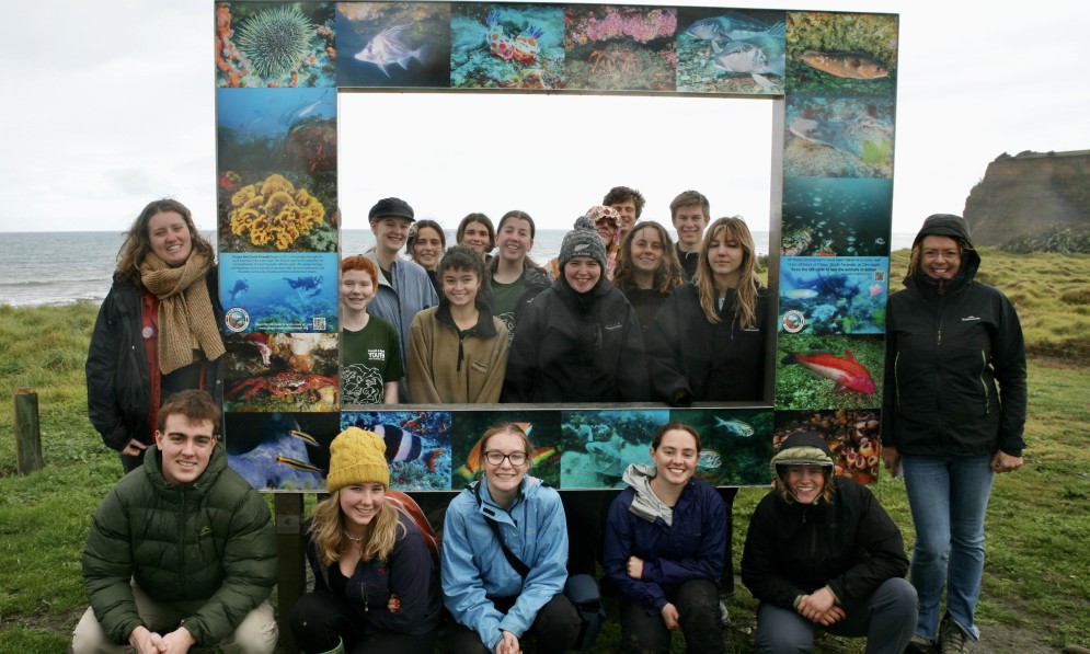 Forest & Bird Youth in Taranaki. Image supplied