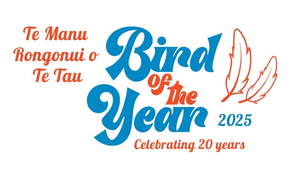 Bird of the Year Te Manu Rongonui o te Tau 2025. Celebrating 20 years