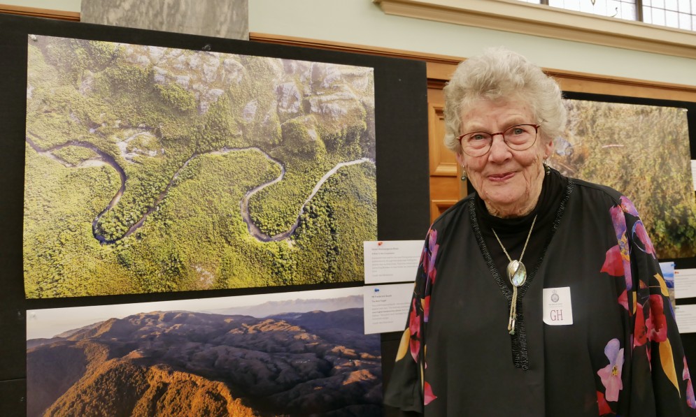 Jenny Pattrick, Denniston Parliament Hui. Credit Caroline Wood
