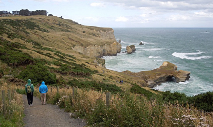 Tunnel Beach track, Dunedin