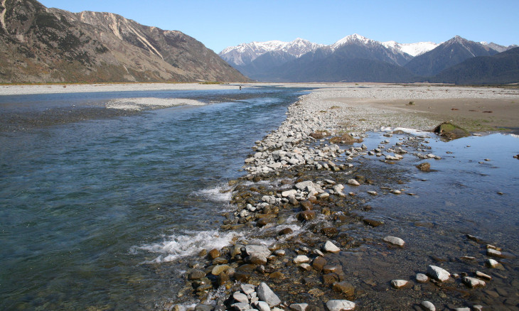 Upper Waimakariri river