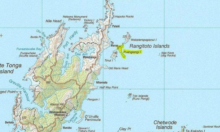 Map of Puangiangi