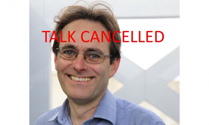 Talk cancelled