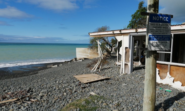 Abandoned bach, Haumoana, Hawke's Bay. Credit Caroline Wood