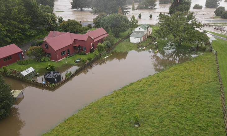 Flooding from Cyclone Gabrielle
