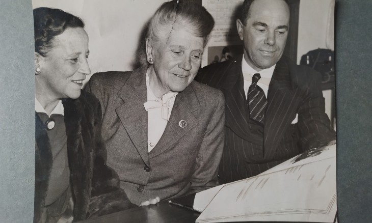 Gilmer was made a Dame in 1951 Evening Post Collection, Alexander Turnbull Library