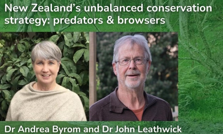 New Zealand’s unbalanced conservation strategy: predators & browsers