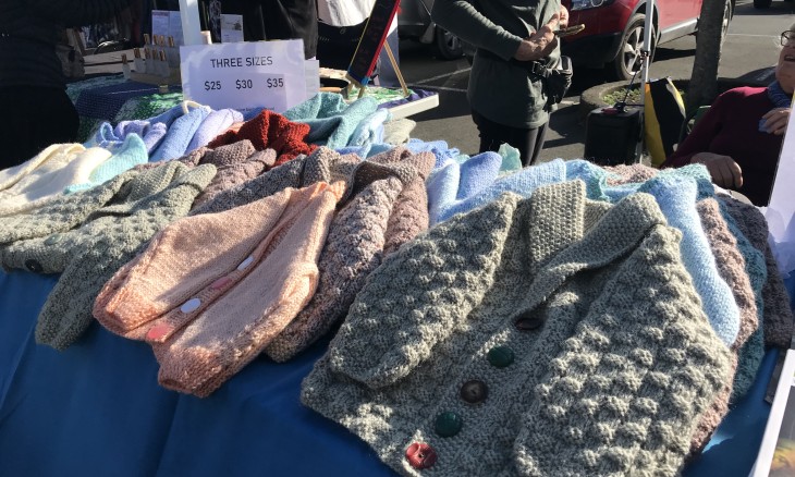 Childrens woollen jerseys - Nelson F&B stall August 2024
