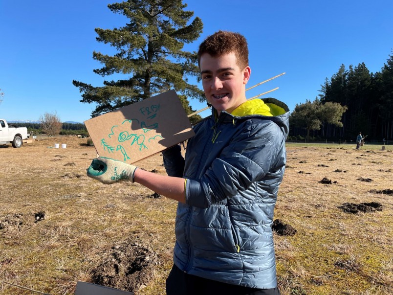 Nate Wilbourne, Youth Co-ordinator for Nelson-Tasman Youth Hub. Credit Connor Wallace.