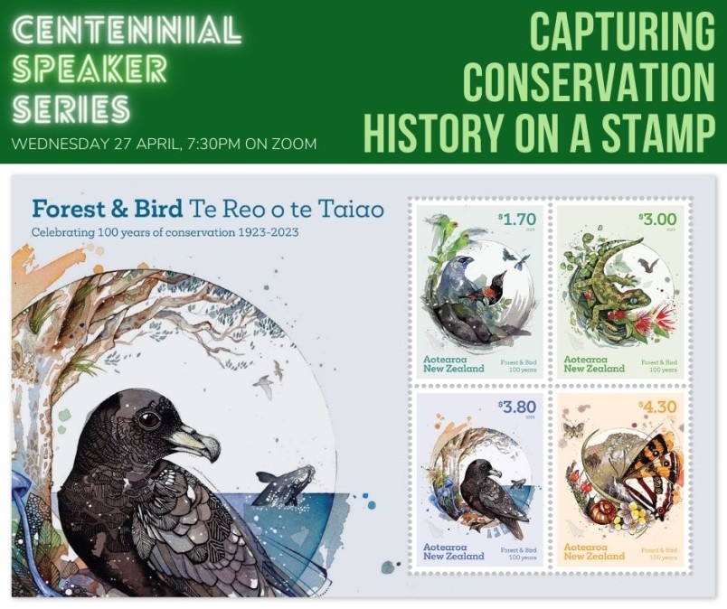 Capturing conservation history on a stamp