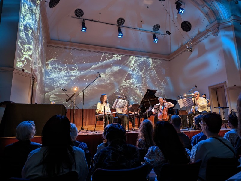 Force of Nature musicians at the Auckland Arts Festival concert on 17 March. Image Marissa Oliver