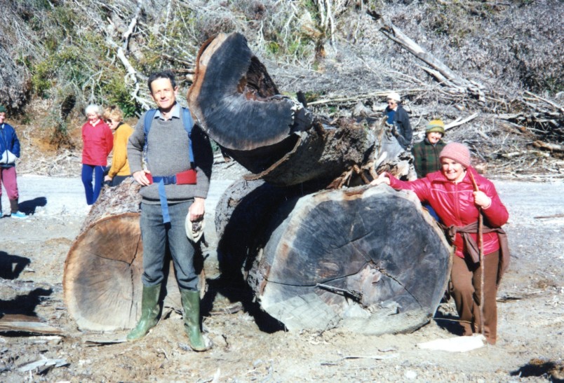 Basil Graeme in 1990. Image: Forest & Bird Archives