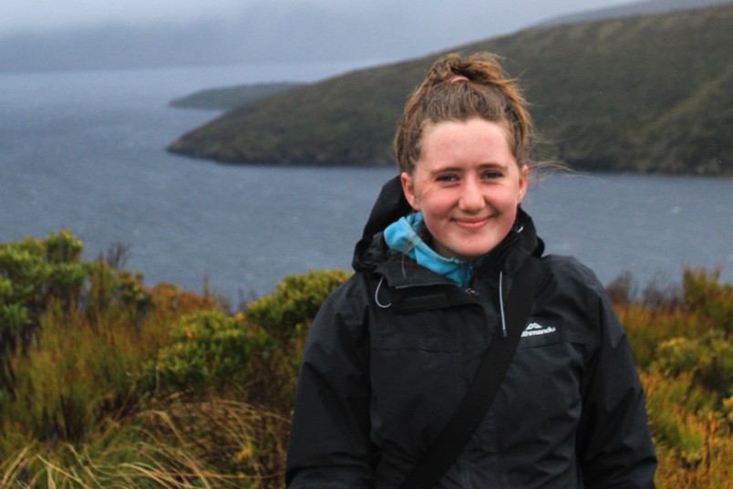 Ella Peoples travelled in the subantarctic islands in 2021. Image supplied