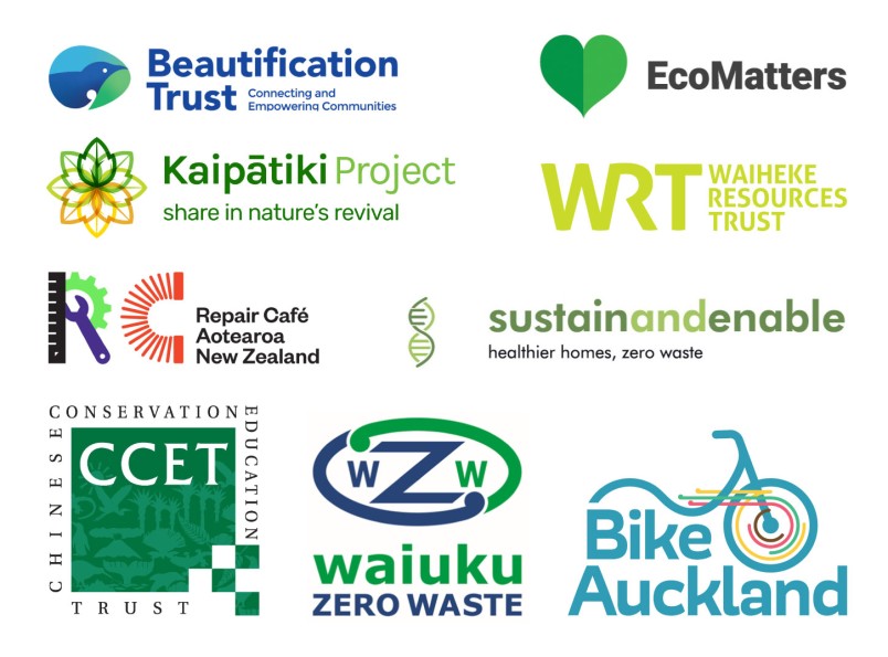 Auckland Long-term plan logo collage