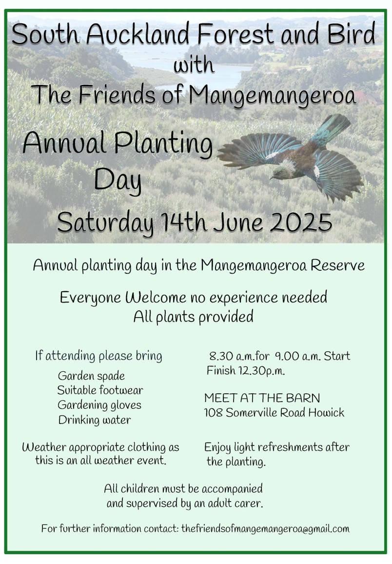 Planting Day at Mangemangeroa 14th June 2025