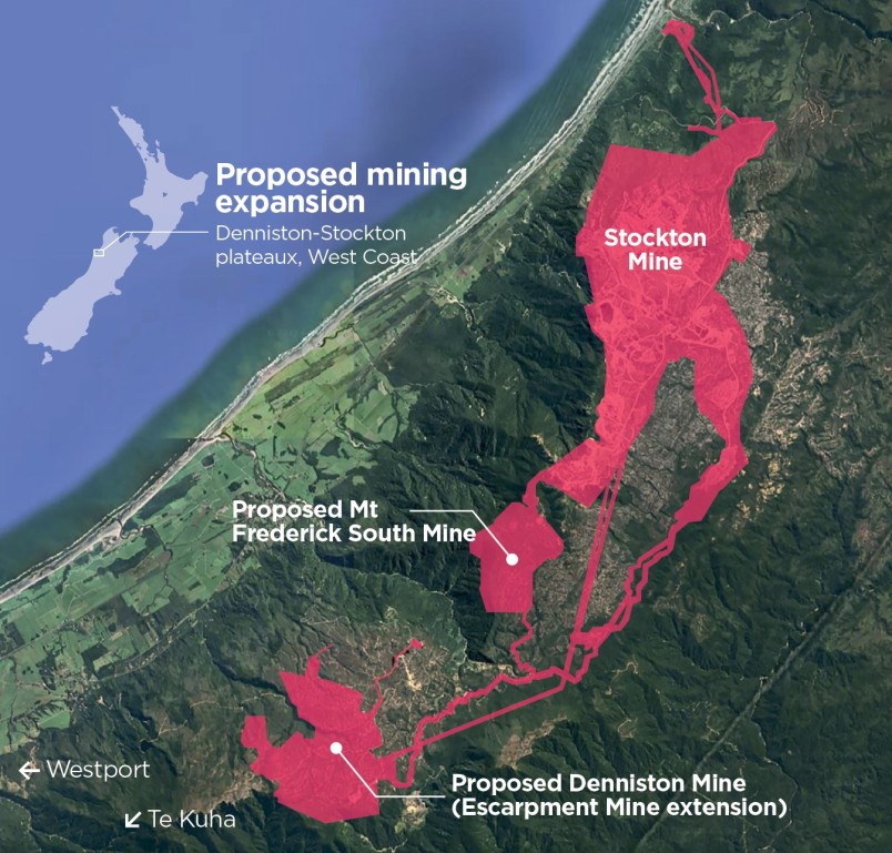 Proposed Denniston mine extension